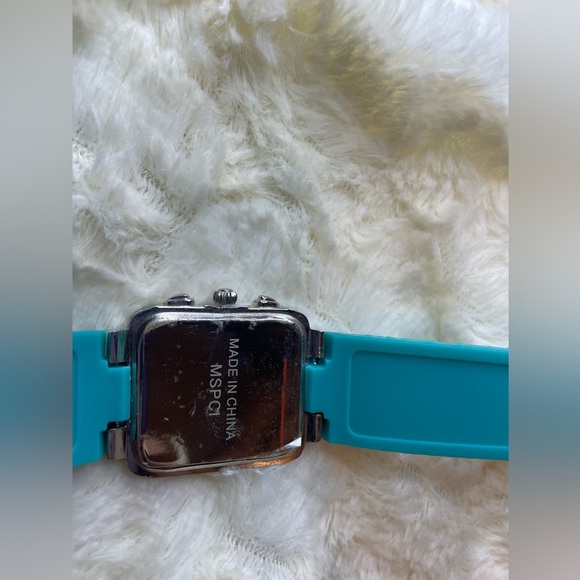 Mspci turquoise jelly silicone watch - Picture 5 of 7
